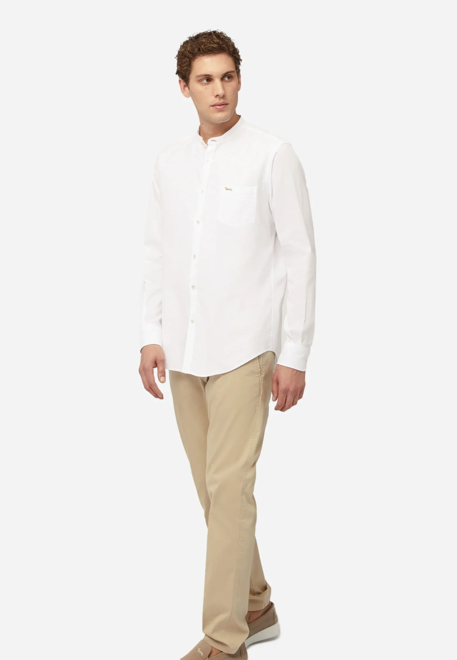 Camisa Blanca Cuello Mao H&B - Imagen 3