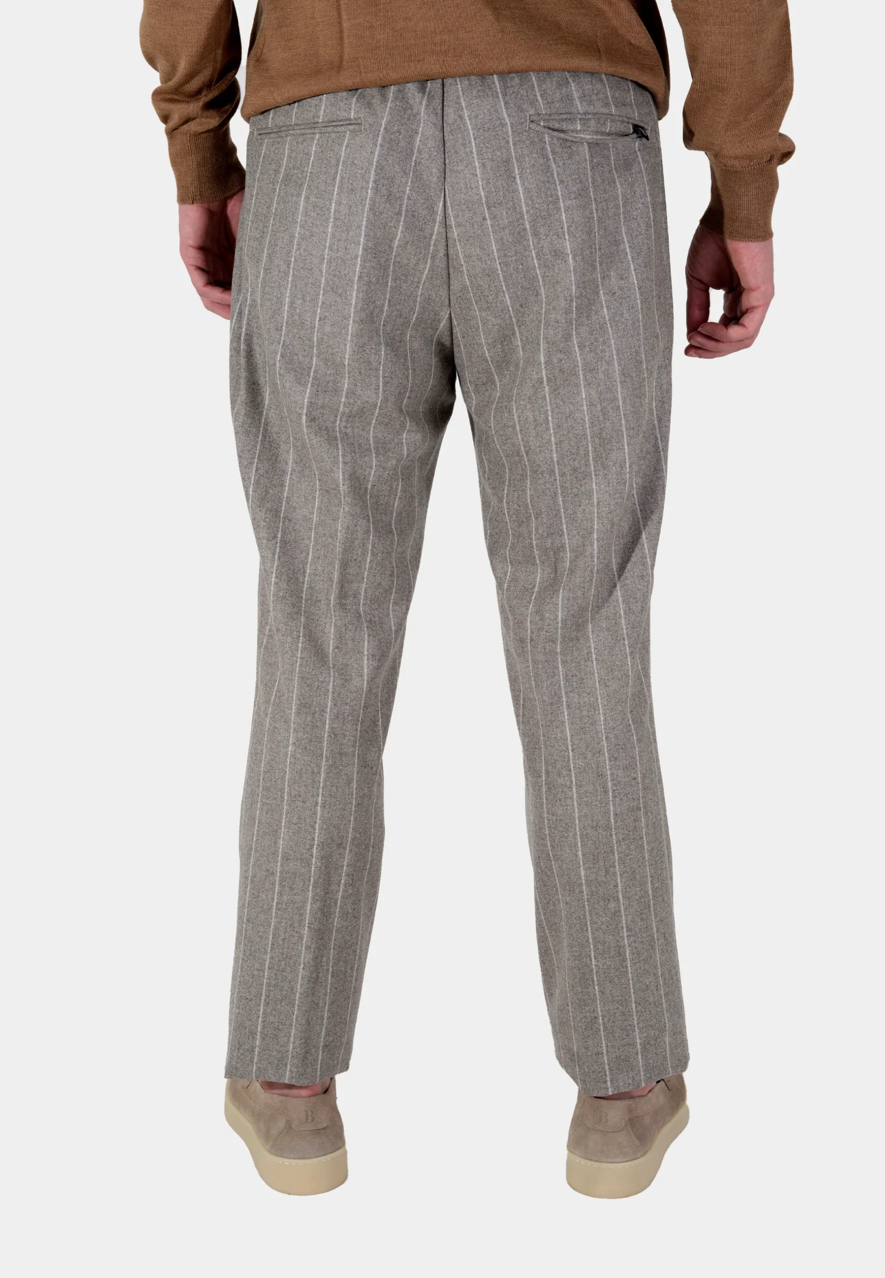 Pantalón Lino a Rayas B. - Imagen 3