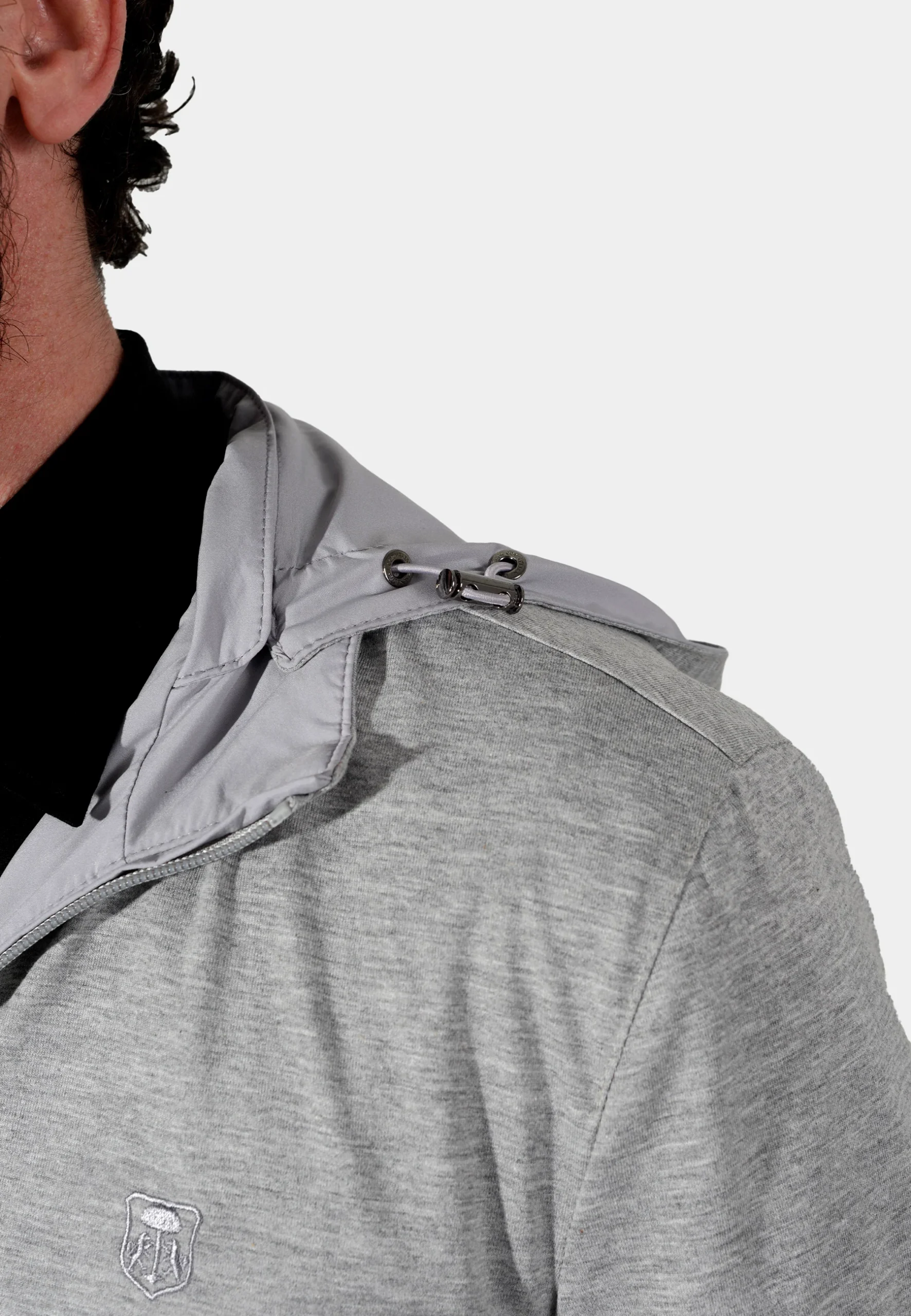 Chaqueta "Active" Half-Zip Gris C. - Imagen 9