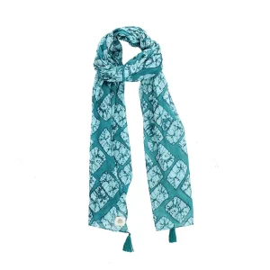 Pañuelo Estampado Oceano Azul Humana