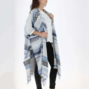 Kimono Aztec Azul Humana