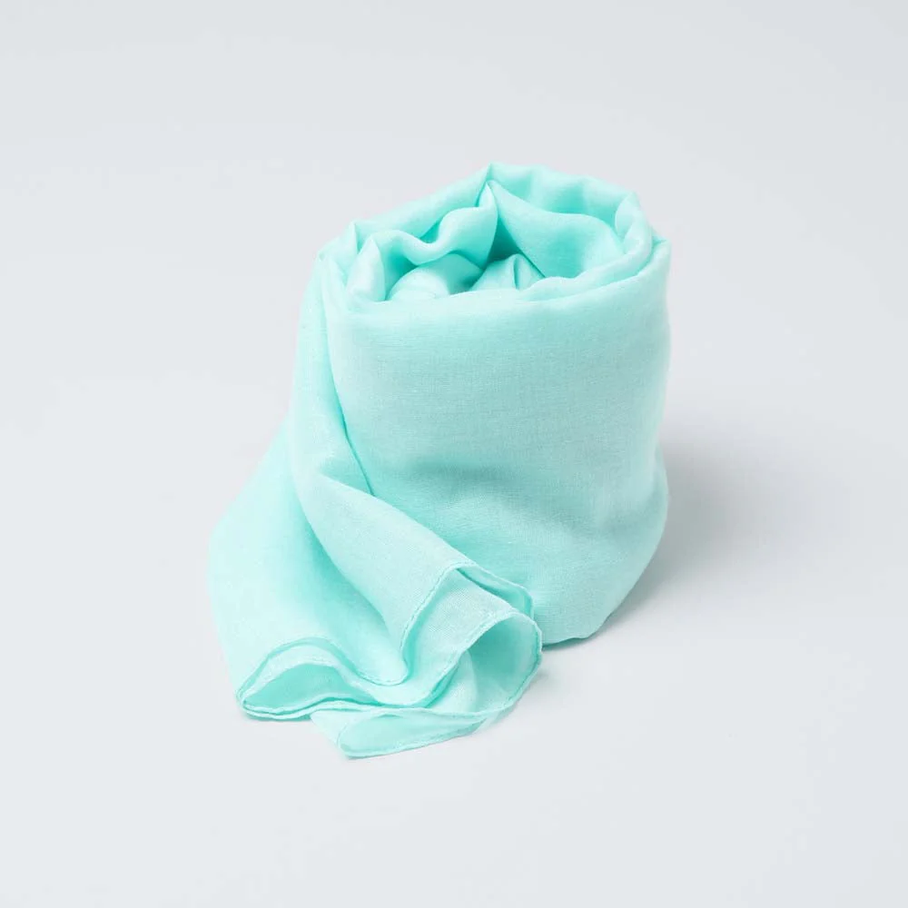 Pañuelo Liso Delfi Celeste Tatienne