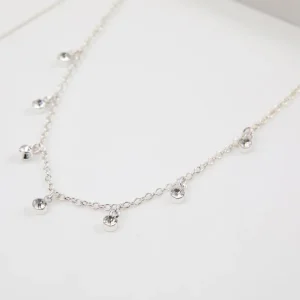 Set Collar Y Aros Sansa Plateado i-D