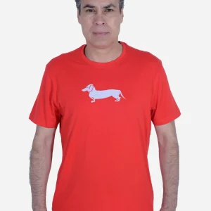 Camiseta Tshirt Roja Con Logo H&B