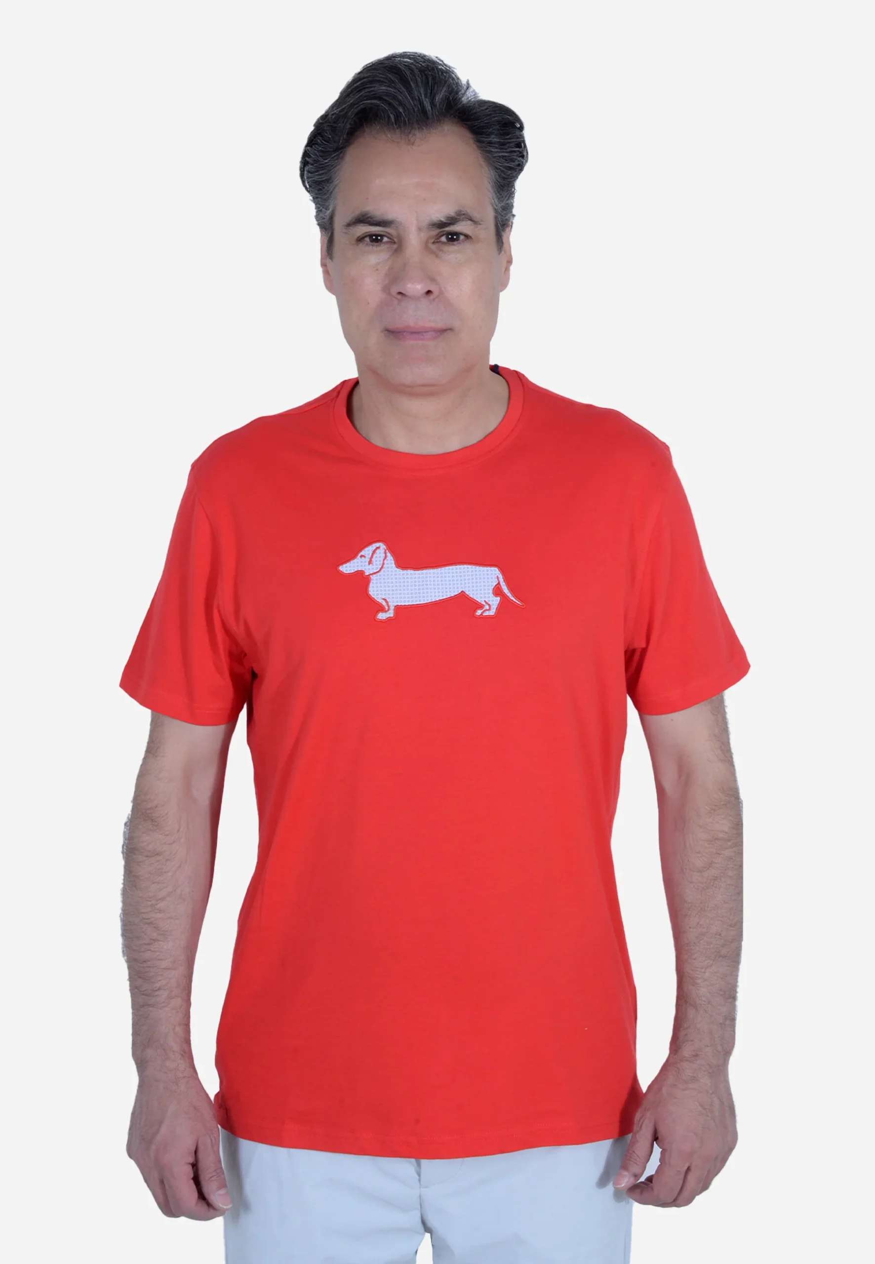 Camiseta Tshirt Roja Con Logo H&B