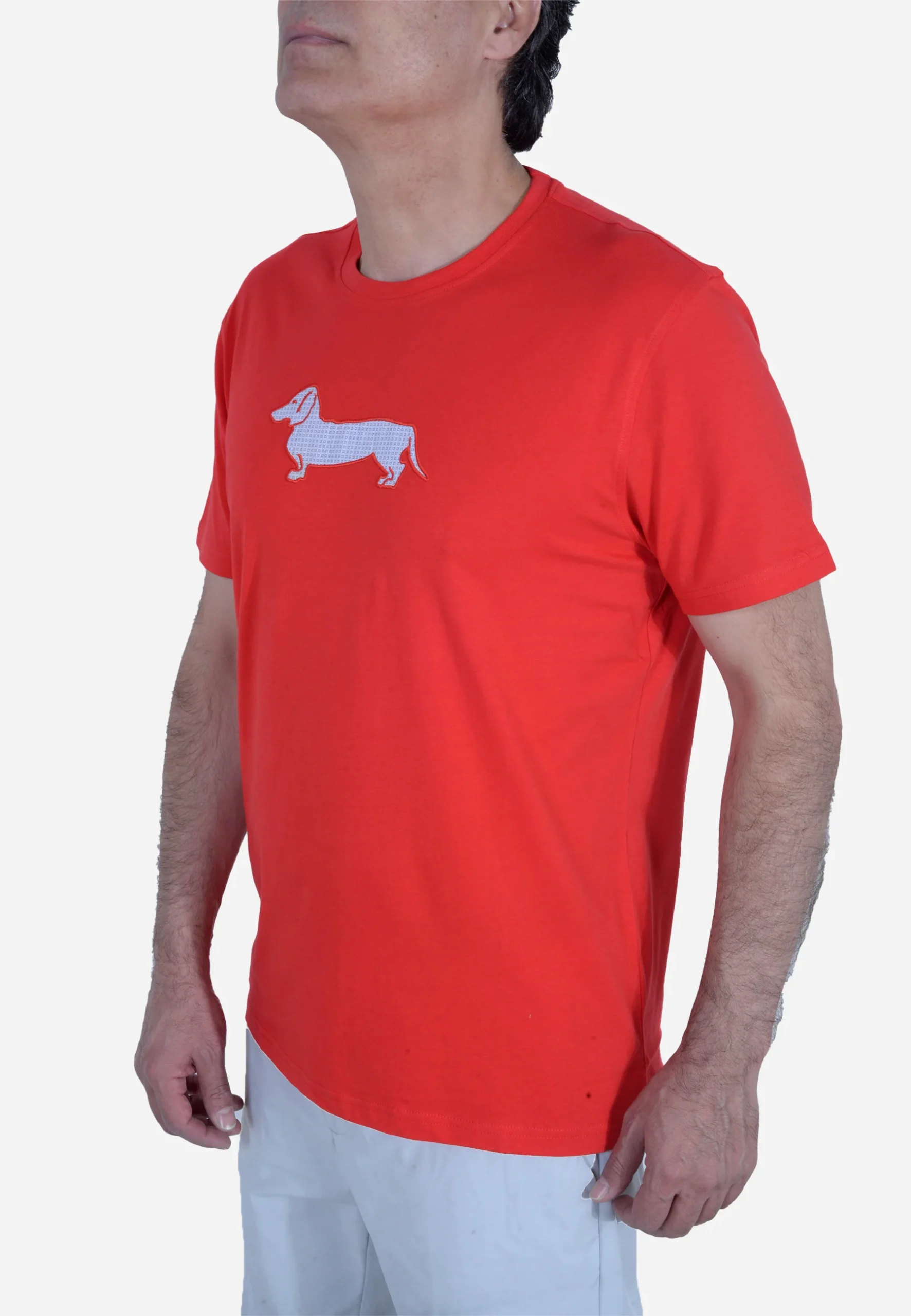 Camiseta Tshirt Roja Con Logo H&B - Imagen 4