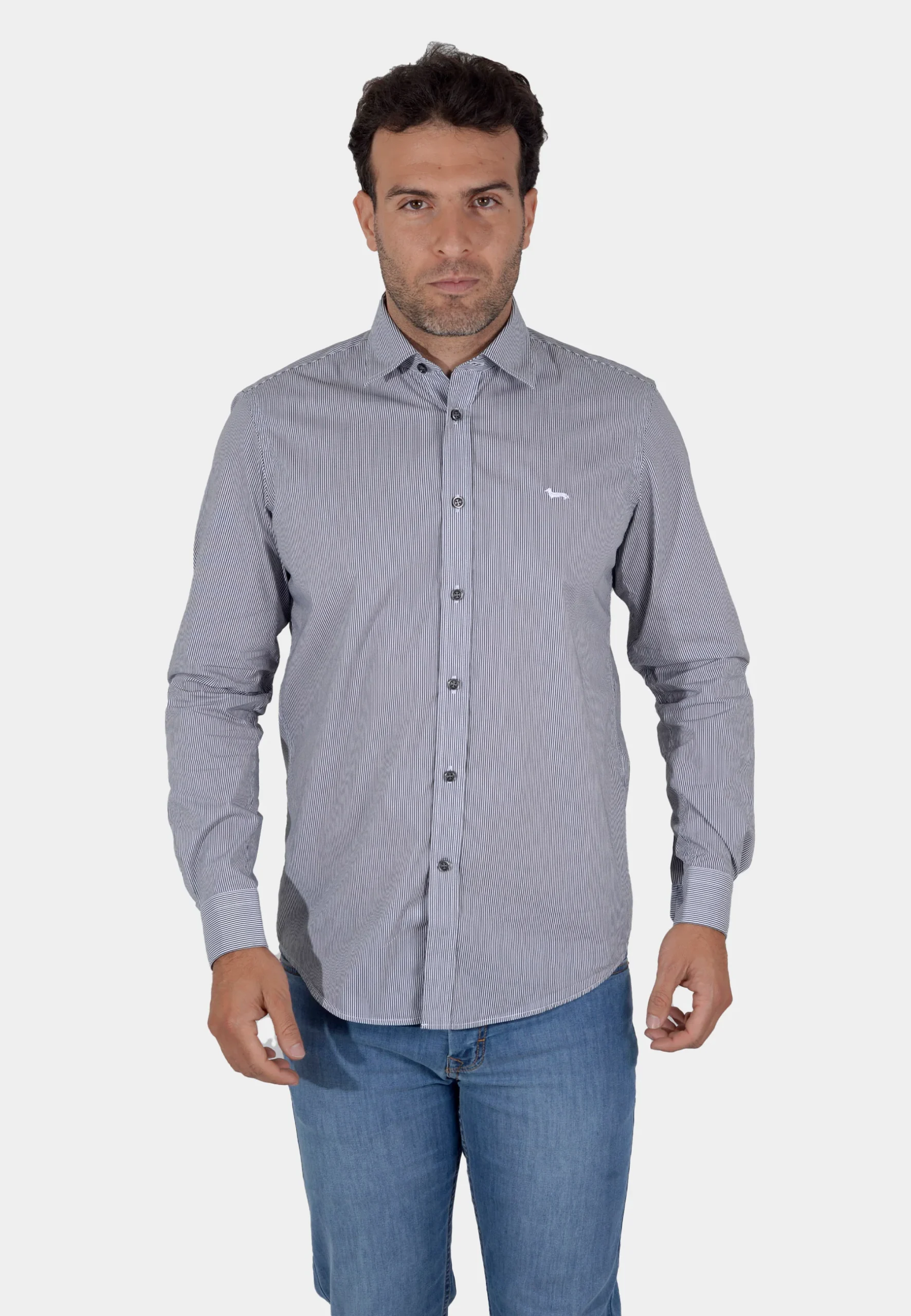 Camisa Rayada Hombre H&B