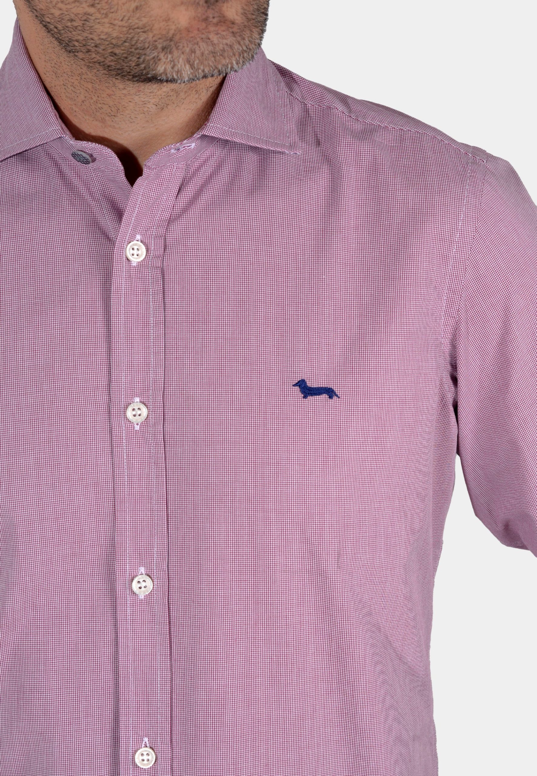 Camisa Hombre Rosado Pastel H&B - Imagen 4