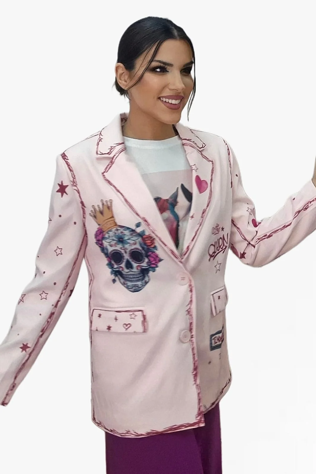 Blazer Tendezies Rosa - Imagen 6