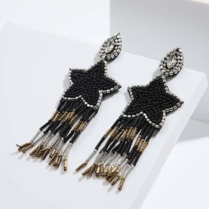 Aros Largos León Negros Humana