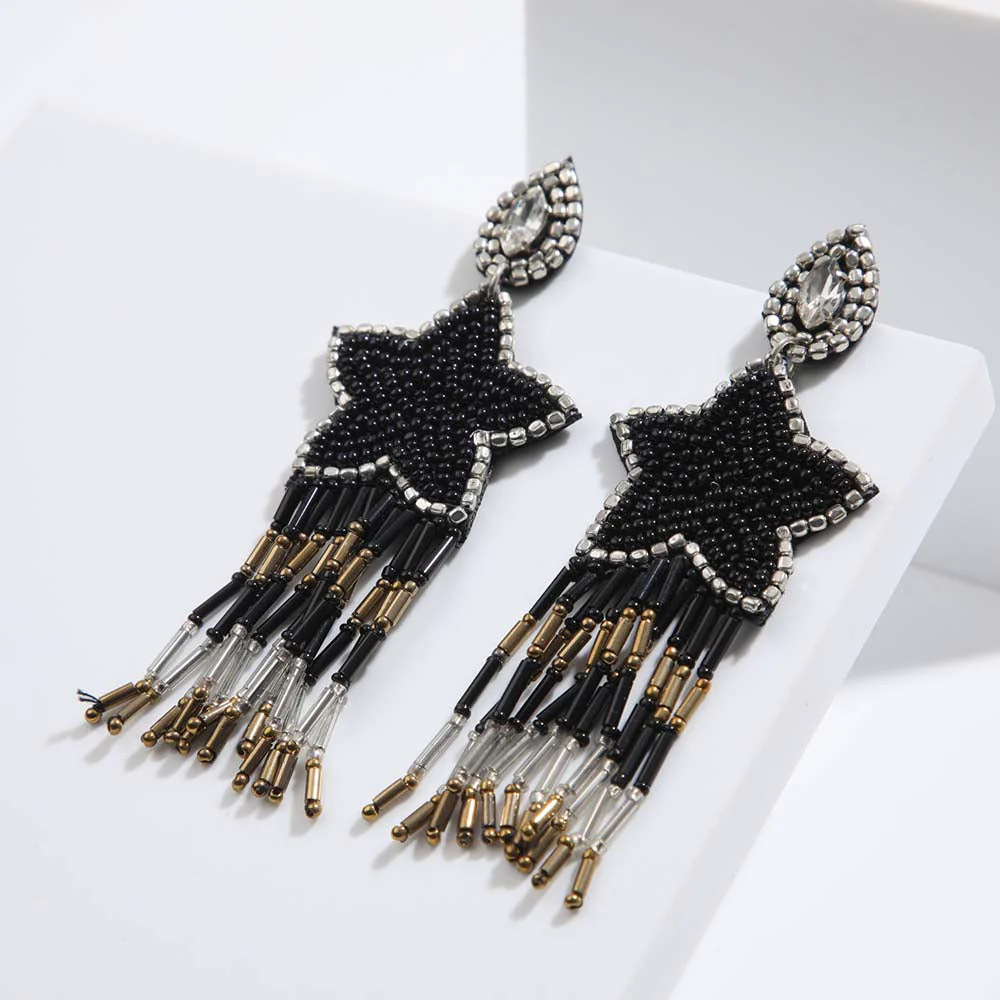 Aros Largos León Negros Humana