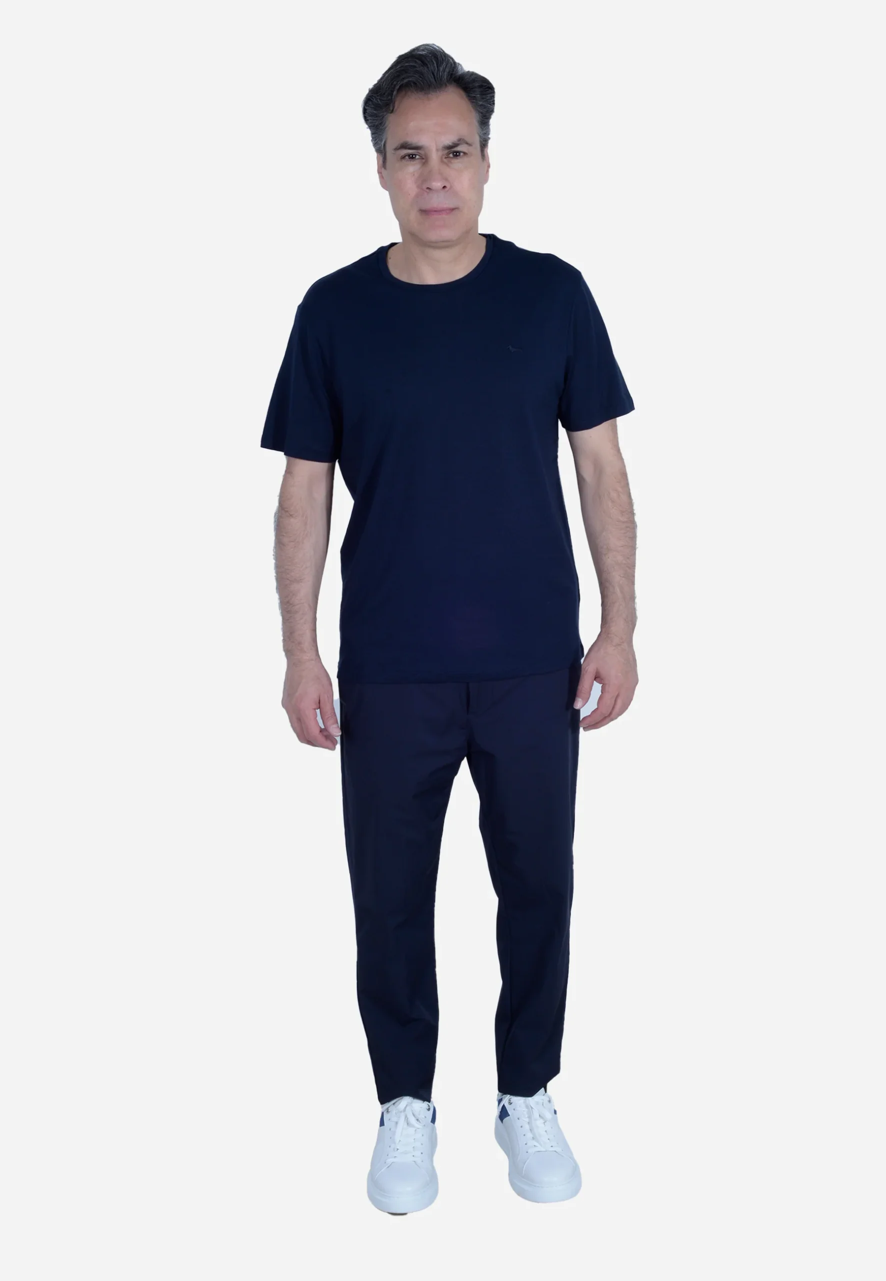 Camiseta T-shirt Azul Marino H&B - Imagen 3