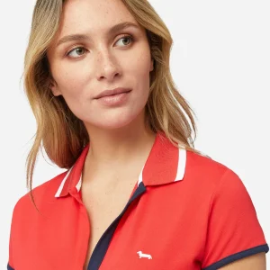 Camisa Polo Dama Roja H&B