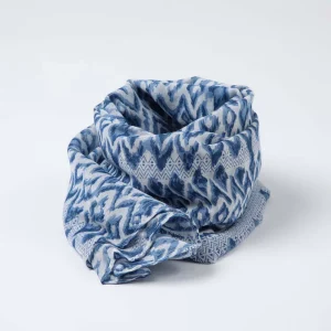 Pañuelo Estampado Agua Azul i-D