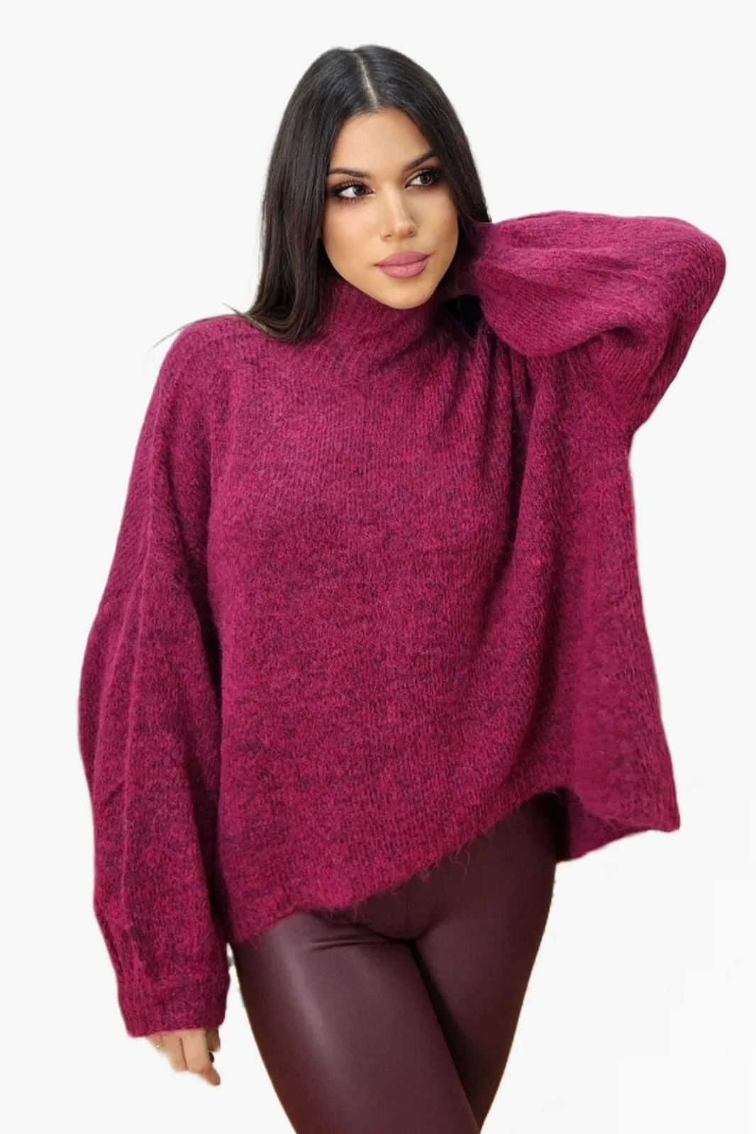 Jersey Manga Abullonada Rojo - Imagen 5