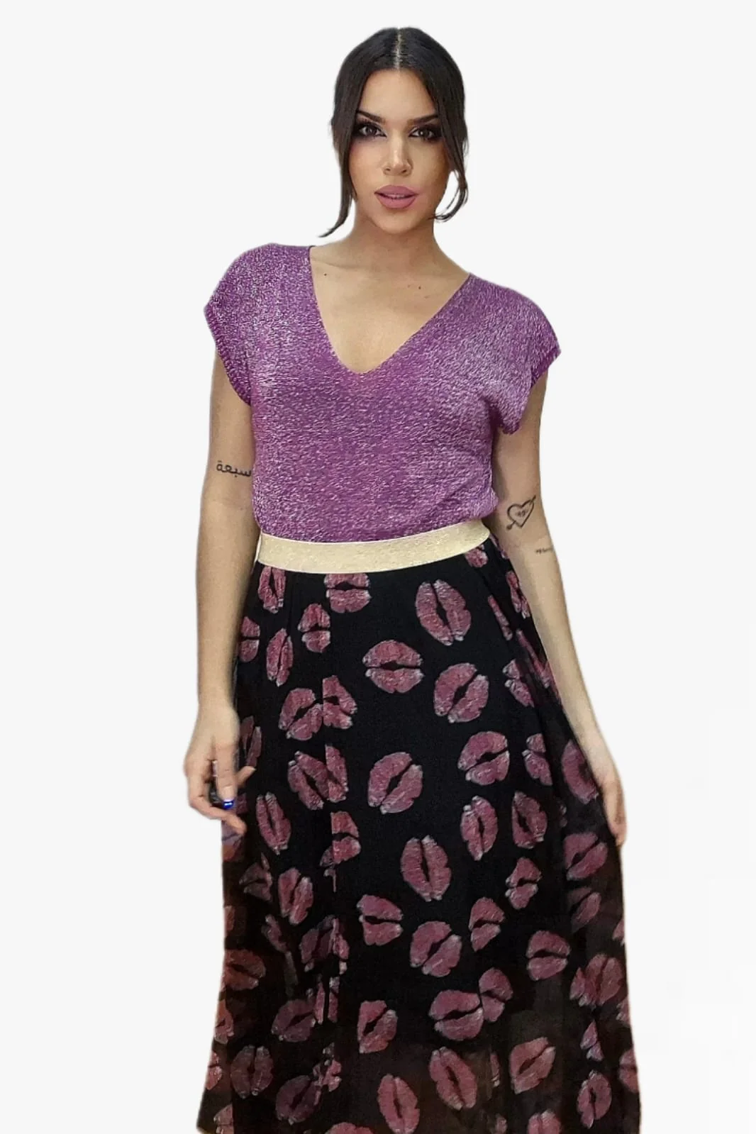 Falda Tul Kisses Negra - Imagen 3