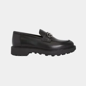 Zapato Mocasines Galles Negro en Cuero S.F.