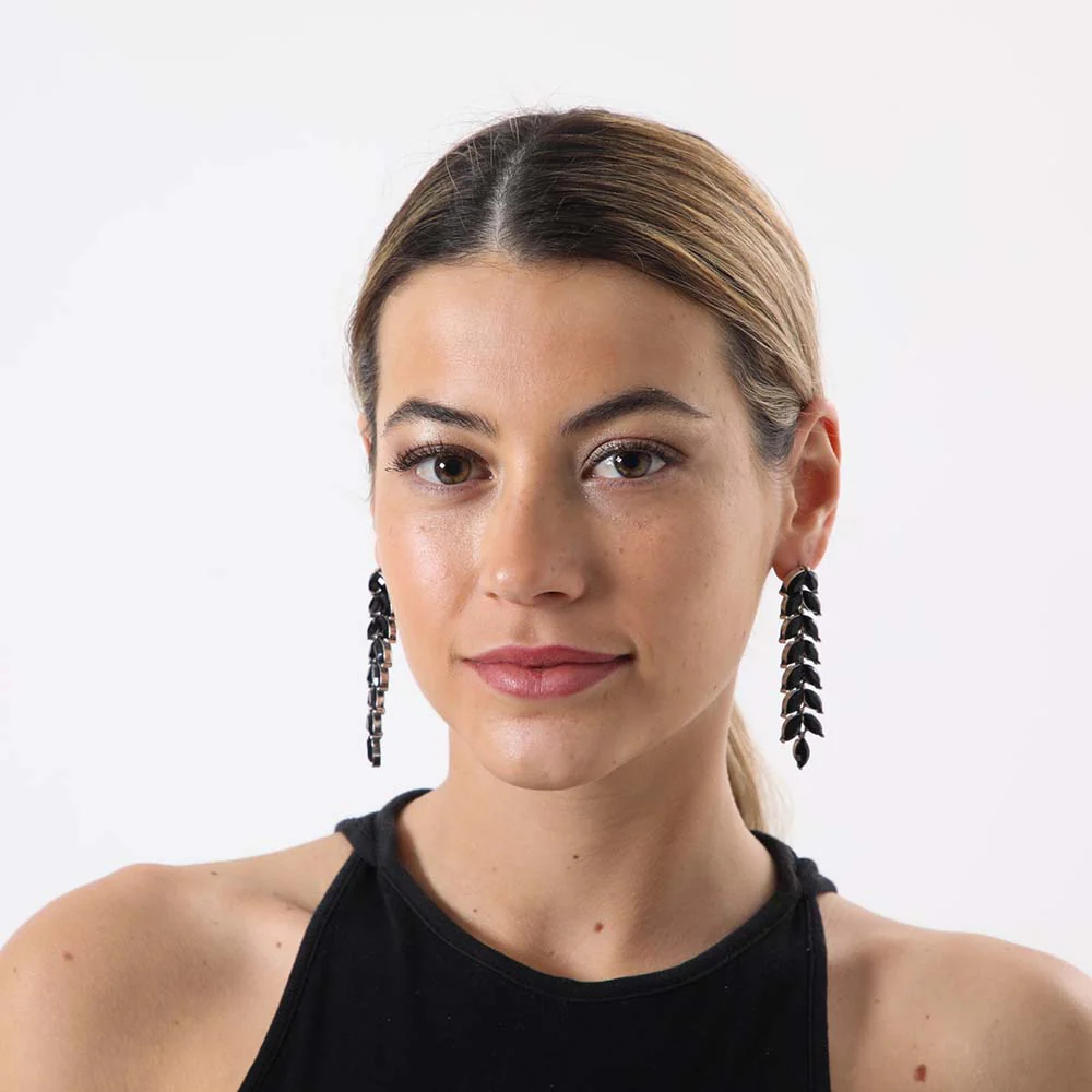 Aros Largo Abedul Negro Humana - Imagen 3