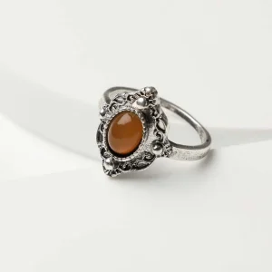 Anillo Delgado Naranjo Trés Jolie Humana