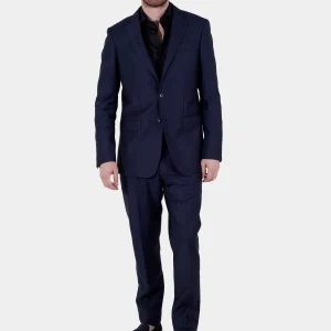 Traje de Hombre Azul Marino Lana B.
