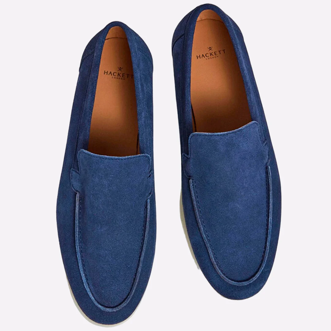 Zapato Mocasín Azul Marino H.L. - Imagen 3