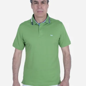 Camisa Polo Hombre Verde H&B