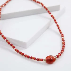 Collar Corto Salerno Rojo Tatienne