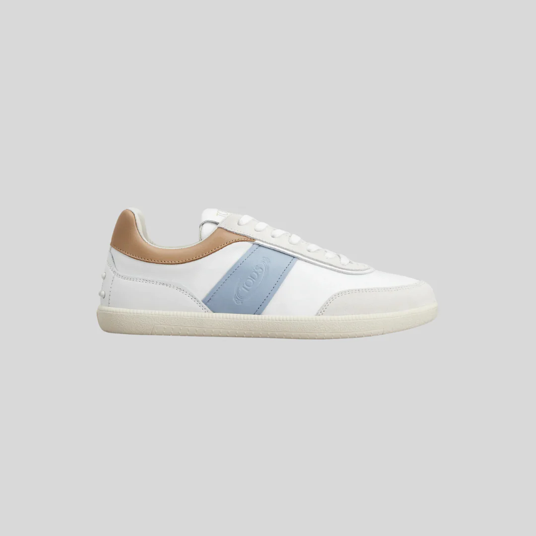 Tenis Mujer Tabs Blanco/Azul T.