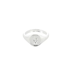 Anillo Delgado Pinky 1 Plateado Tatienne