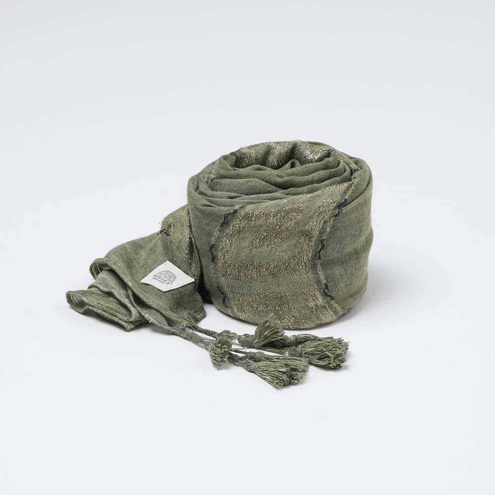 Pañuelo Liso Gibraltar Verde Humana