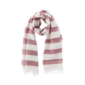 Pañuelo Rayas Red Cane Blanco Humana
