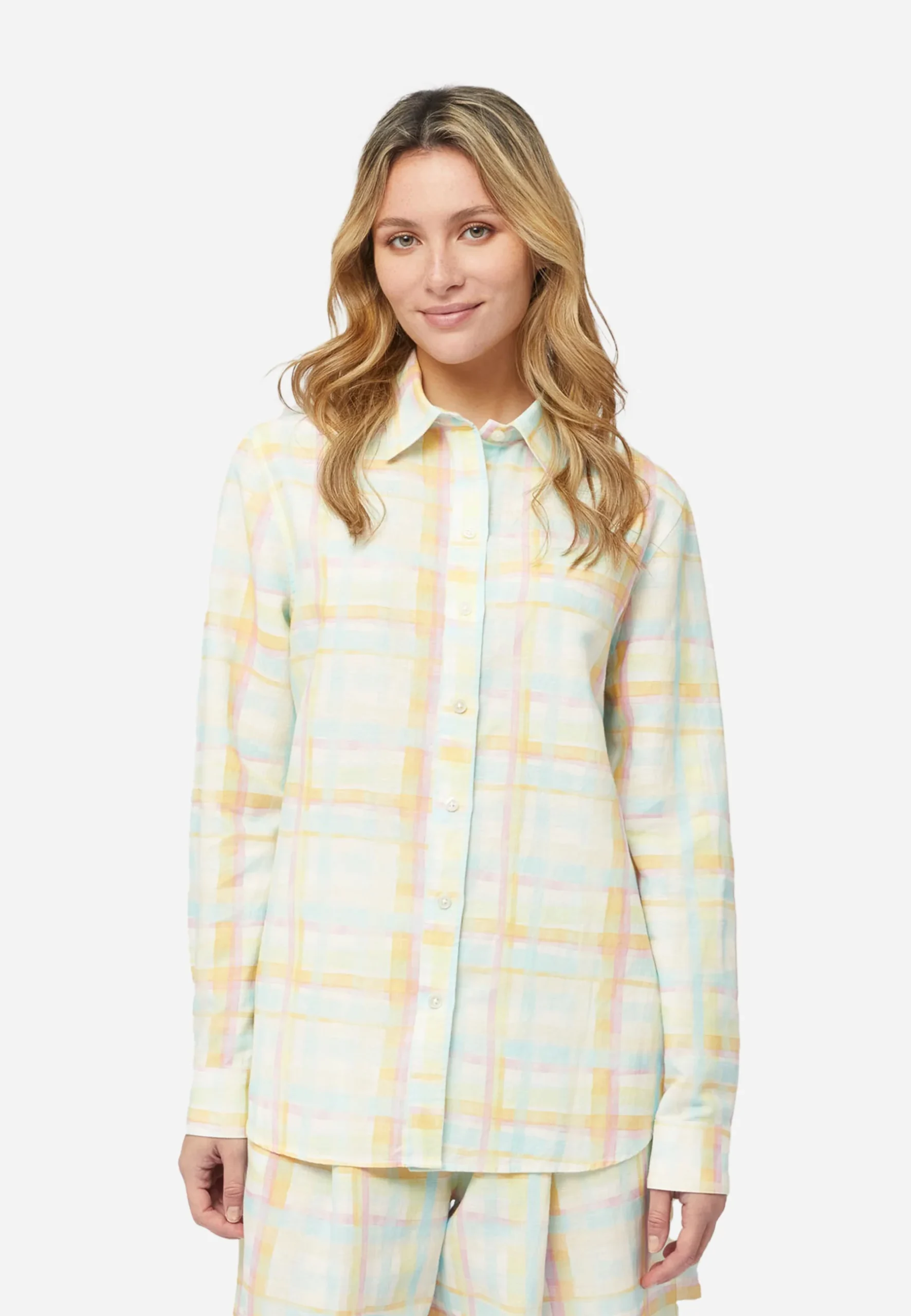 Camisa Dama En Tonos Pastel H&B