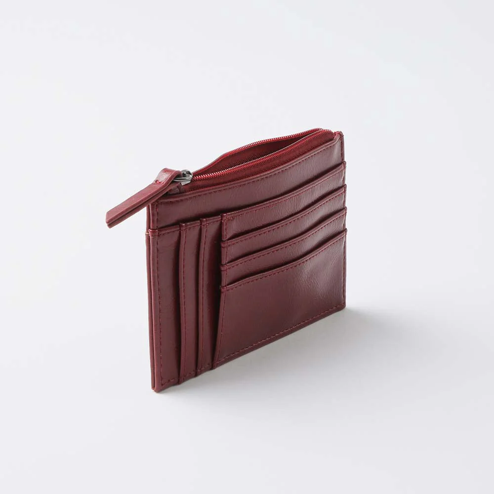 Billetera Tarjetero Filippa Rojo Humana - Imagen 3