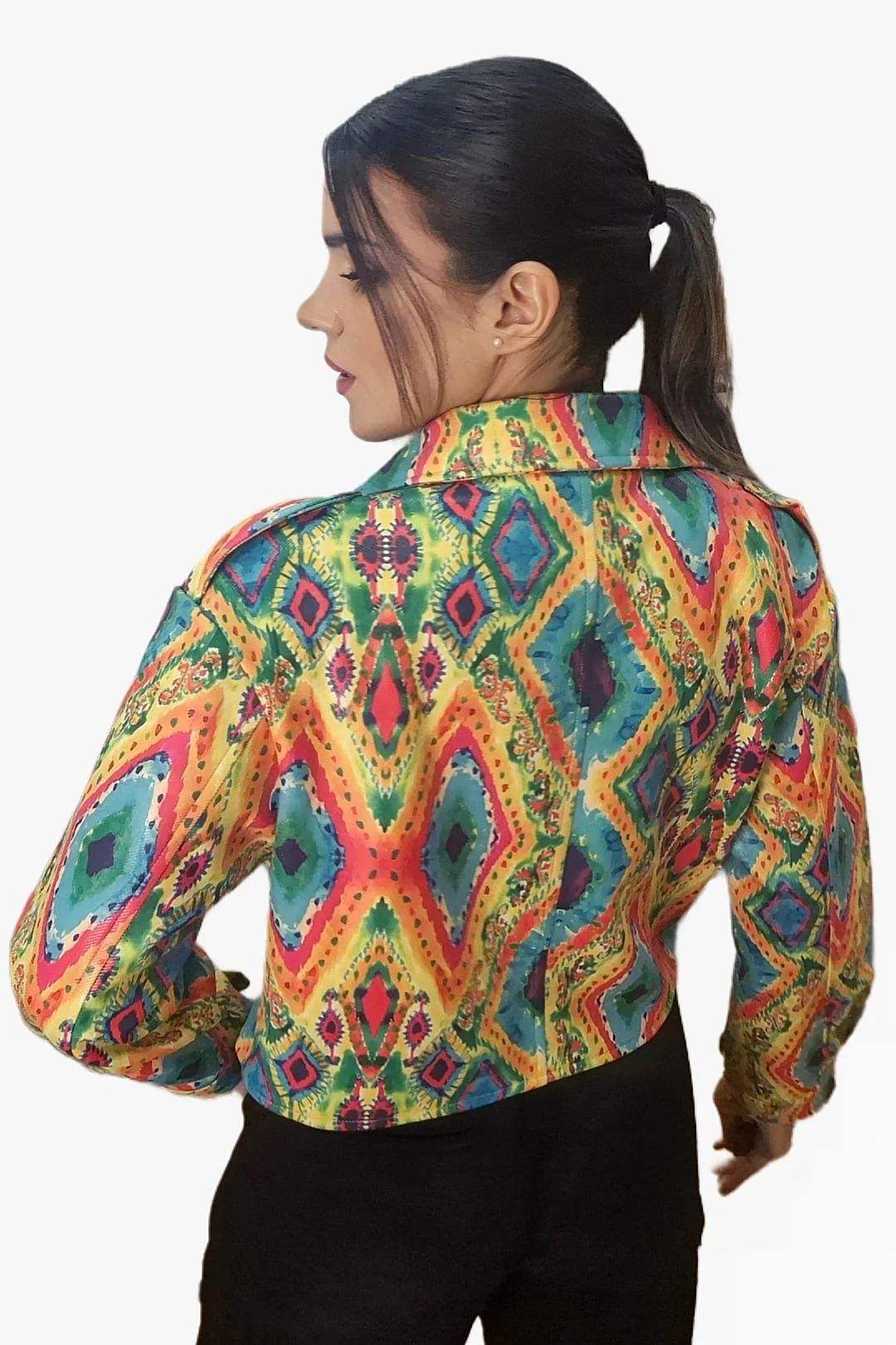 Chaqueta Cruzada Rombos - Imagen 6