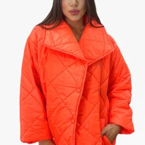 Abrigo Plumifero Guata Naranja