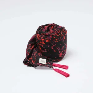 Pañuelo Estampado Almeria Rojo Humana