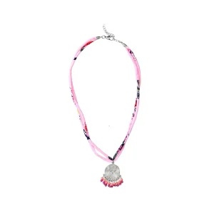 Collar Largo Pink Rosado Tatienne