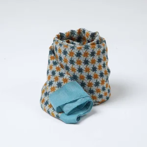 Pañuelo Estampado Barbate Celeste Humana