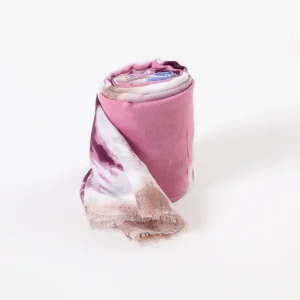 Pañuelo Estampado Camille Rosado Tatienne