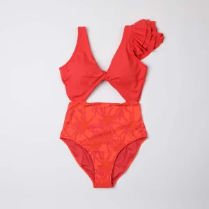 Traje de Baño Blossom Rosado S Humana