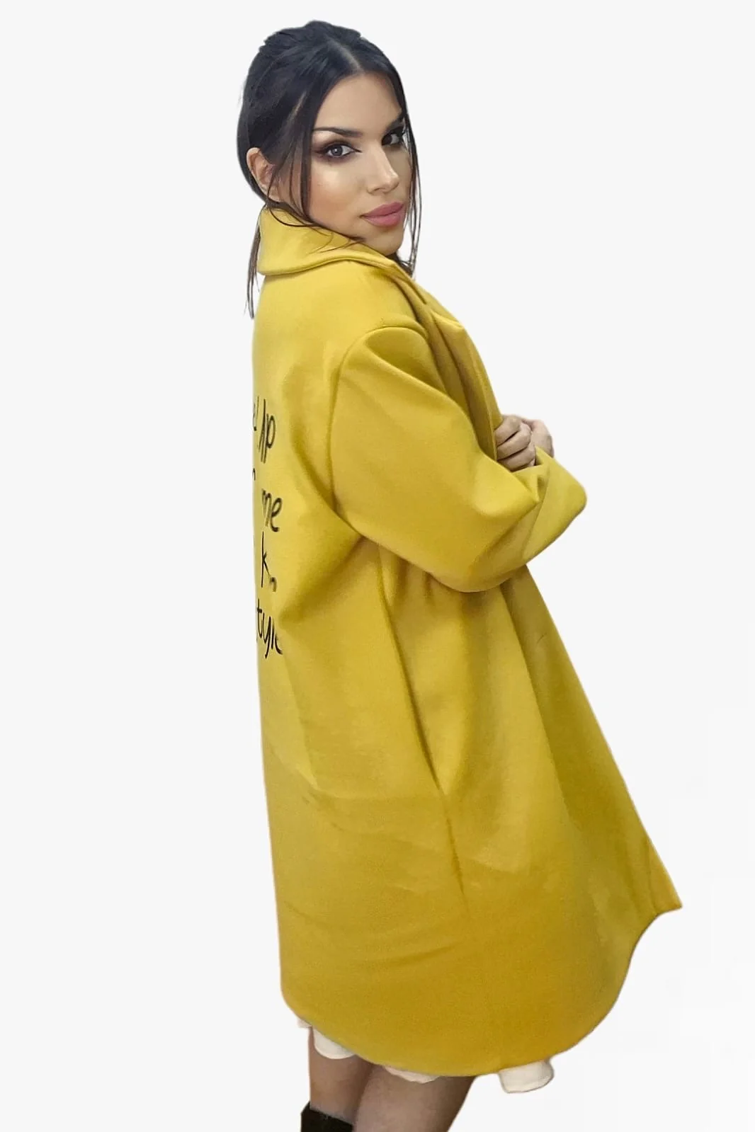 Abrigo Koker Style Mostaza - Imagen 5