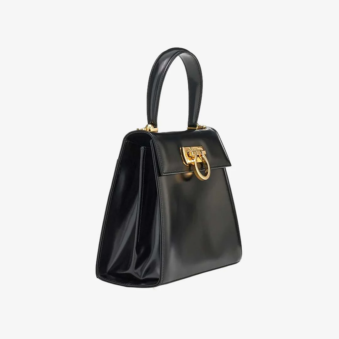 Bolso Dama Gancini 212193 Negro S.F. - Imagen 3