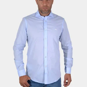 Camisa Hombre Celeste H&B