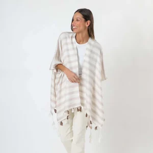 Kimono Lineal Blanco Humana