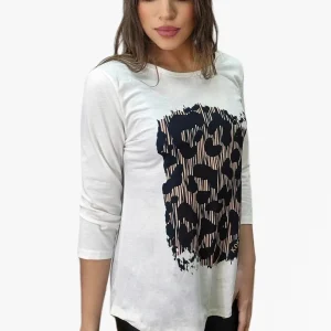 Camiseta Leopardo Zebrado