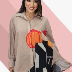 Camisa Silueta Geometrica