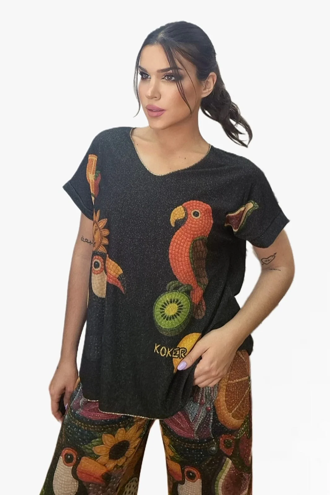 Camiseta Costa Rica Negra - Imagen 3