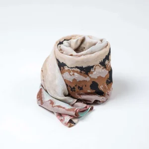 Pañuelo Estampado Aquata Beige Humana