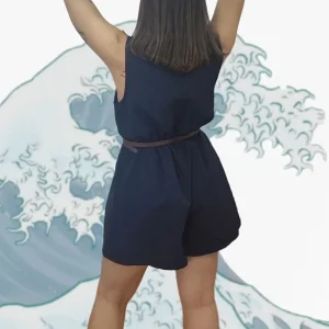 Mono Solapa Cruzada Negro