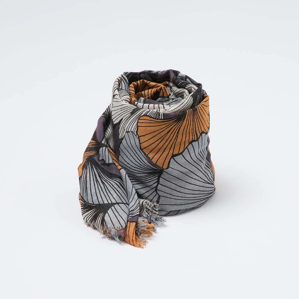 Pañuelo Estampado Calais Verde Tatienne